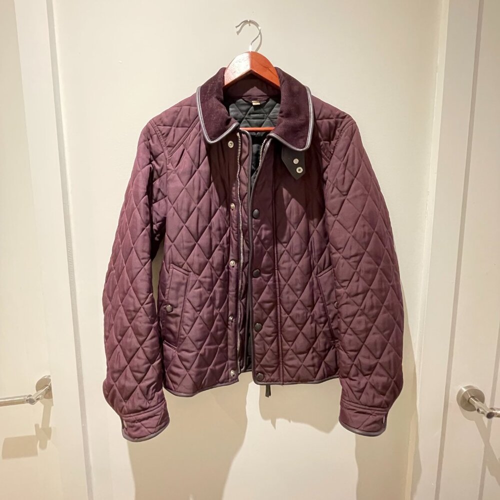 Men's Burberry Quilted Jacket